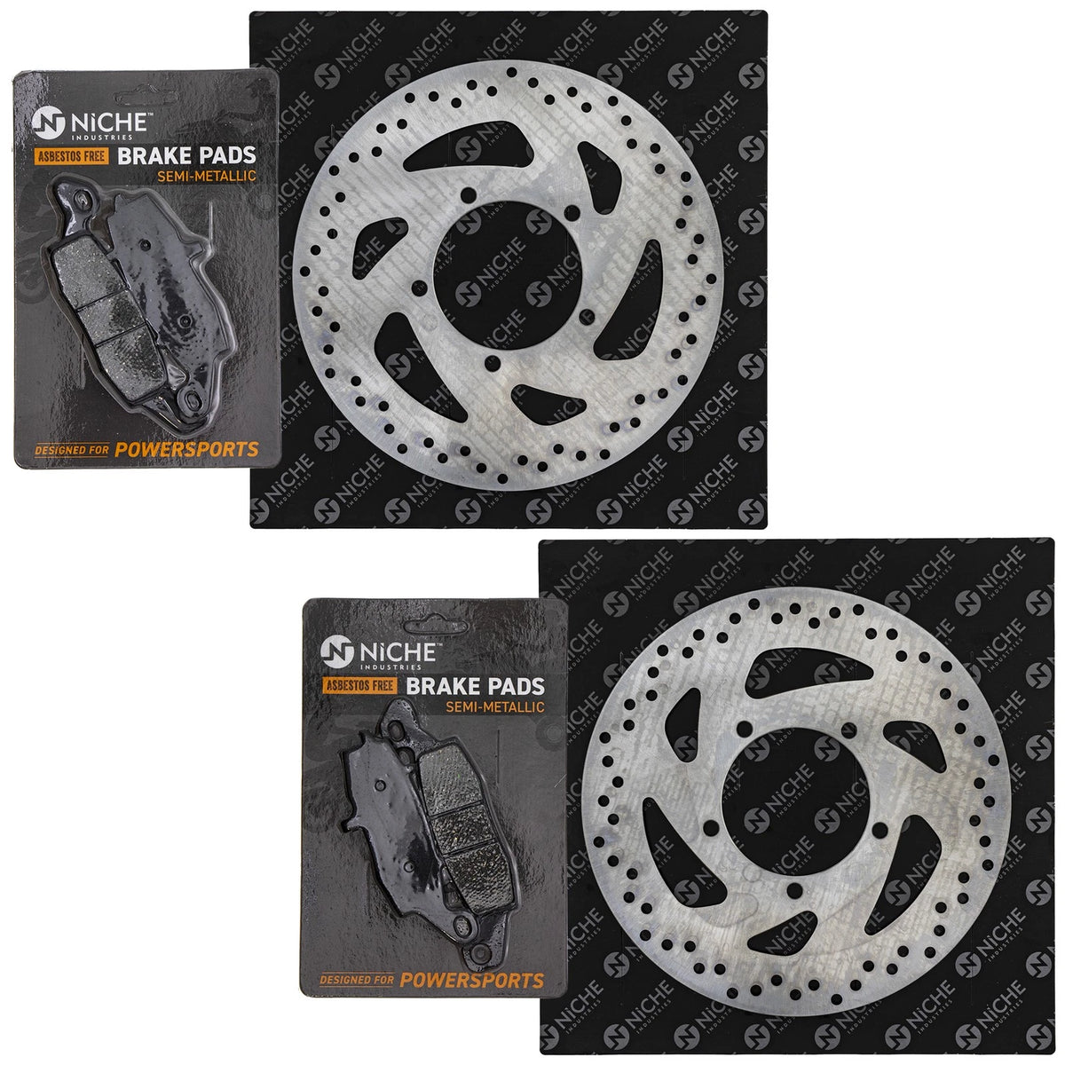 Front Brake Rotor Pad Kit for Suzuki Boulevard C90 (MK1007155, T2020239)