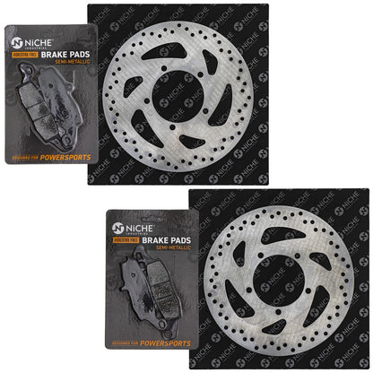 Front Brake Rotor Pad Kit for Suzuki Boulevard C90 (MK1007155, T2020239)