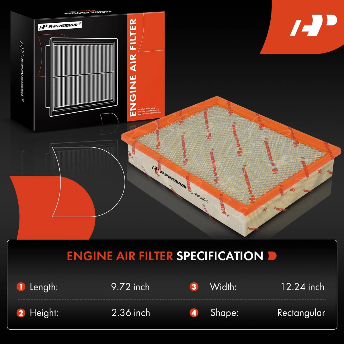 Engine & Cabin Air Filter for Chevy Silverado Suburban GMC Yukon Sierra (A1519C, AF1519, PA5314)
