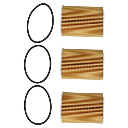 3X Engine Oil Filter for Porsche 911 Cayenne V6 V8 (2003–2023) HU9001X 94810722200
