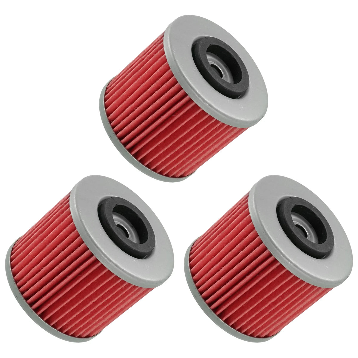 3X Oil Filter for Yamaha XVS650 V-Star 650 Classic (1998–2010) FL111A1086, 5JX134400000