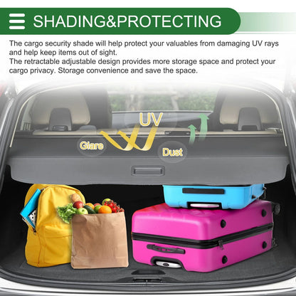 Retractable Cargo Cover for Chevrolet Orlando (2010–2018) J309