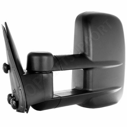 Set of 2 Manual Extend Tow Side Mirrors for Chevy Silverado 1500/2500/3500