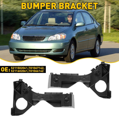 Bumper Bracket Set of 2 for Toyota Corolla (2003–2008) Front Right & Left