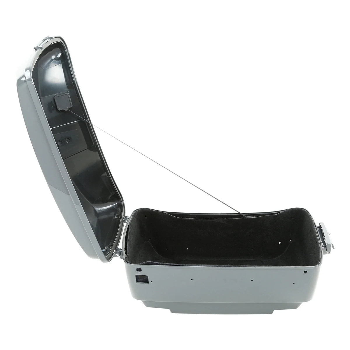Trunk Plate Mount Rack for Harley Touring (2014–2024) - Gunship Gray