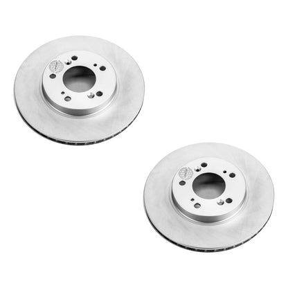 Set of 2 Powerstop Brake Discs for Honda CR-V (1991–2001) SET-P15JBR528EVC-2