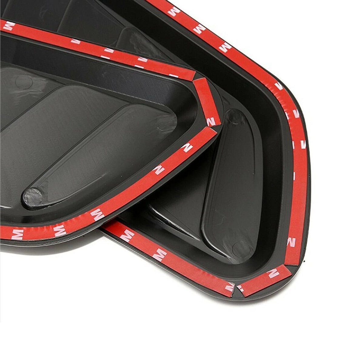 2X Universal Hood Air Vents for Car Scoop Bonnet Vent Intake
