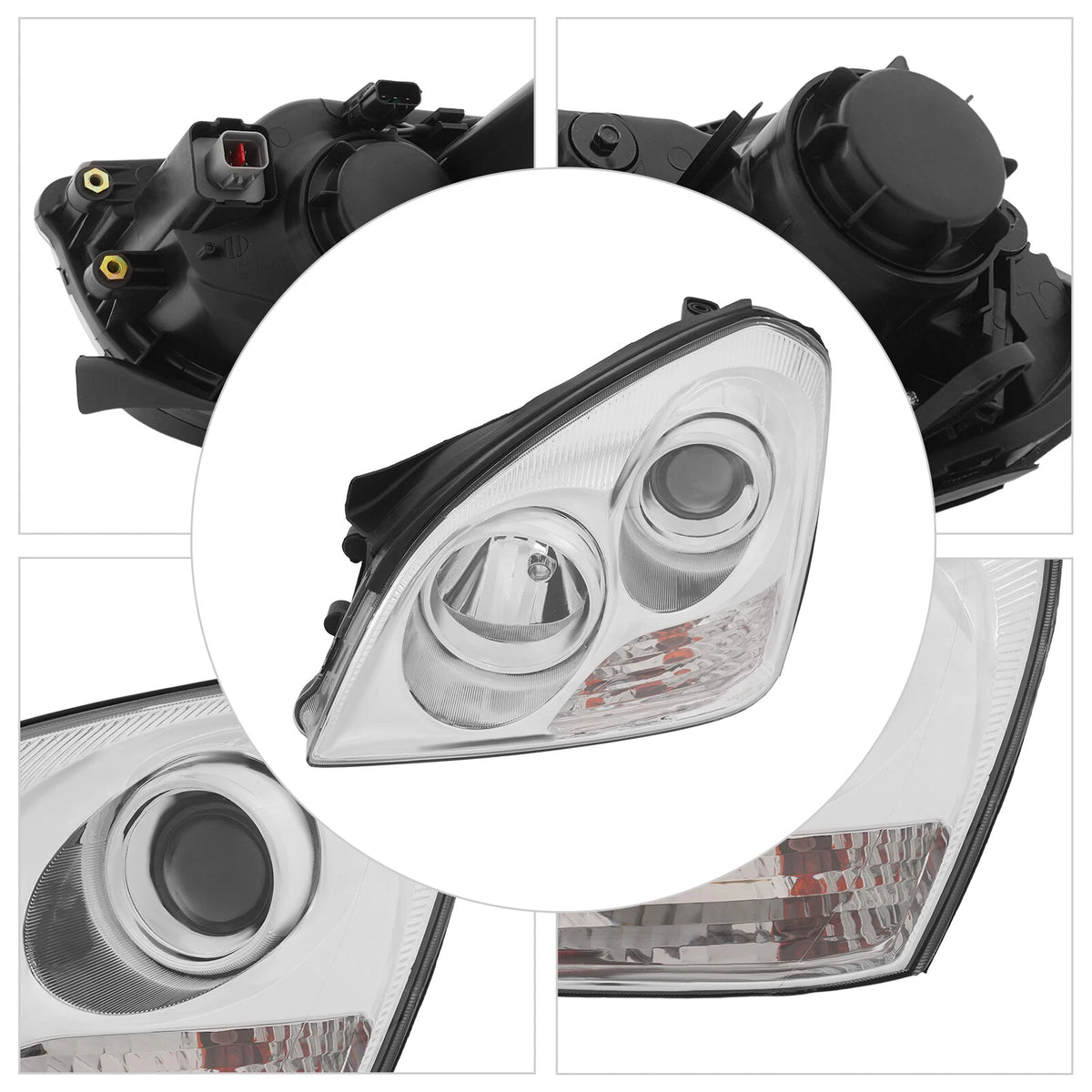 Left Driver Side Headlight Assembly for Kia Optima (2007–2008) KI2502132