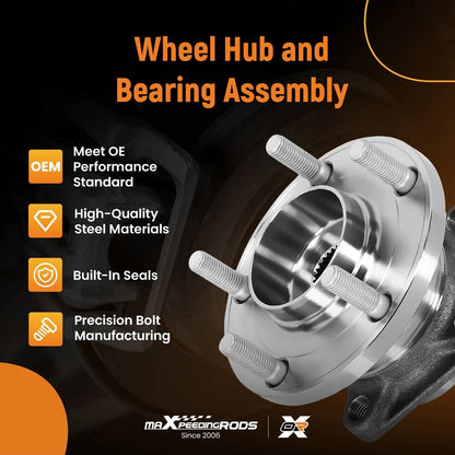 1x Rear Wheel Bearing & Hub Assembly for Mazda CX-9 (2007–2015) AWD WE61649