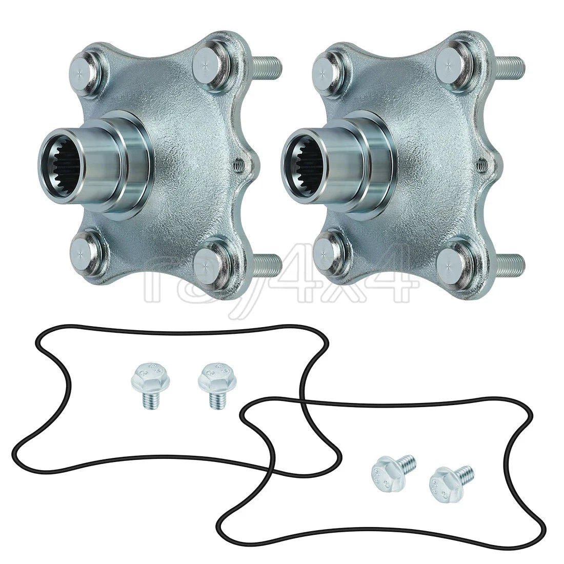 2X Front Wheel Hubs for Honda TRX400FW TRX450FE/FM (1995–2004)