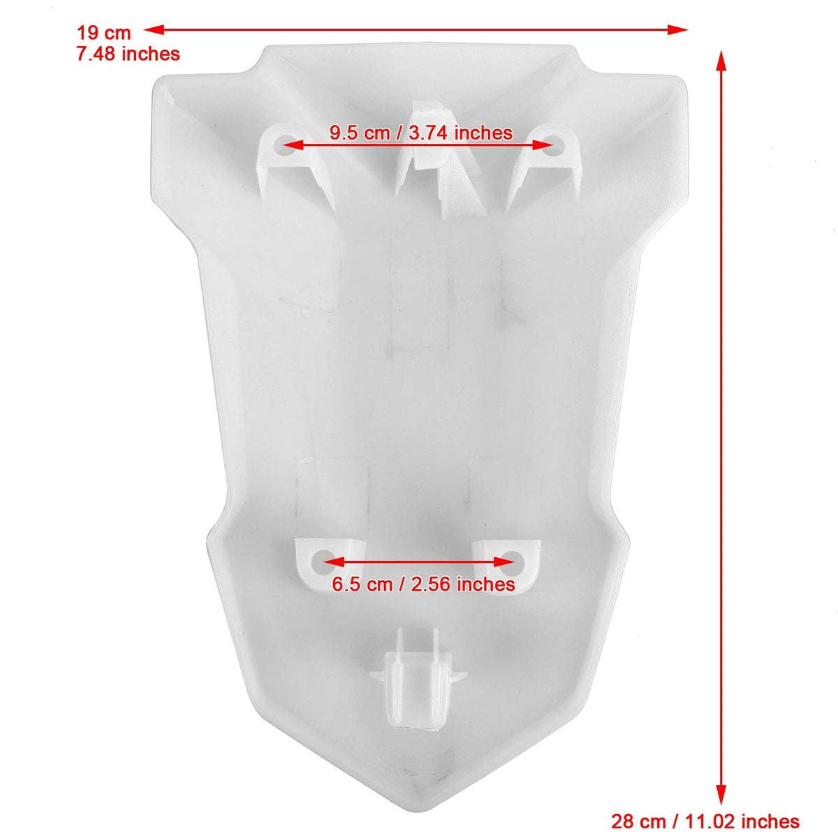 Rear Seat Cover for BMW S1000RR (2019–2022) M511-A019-WHI