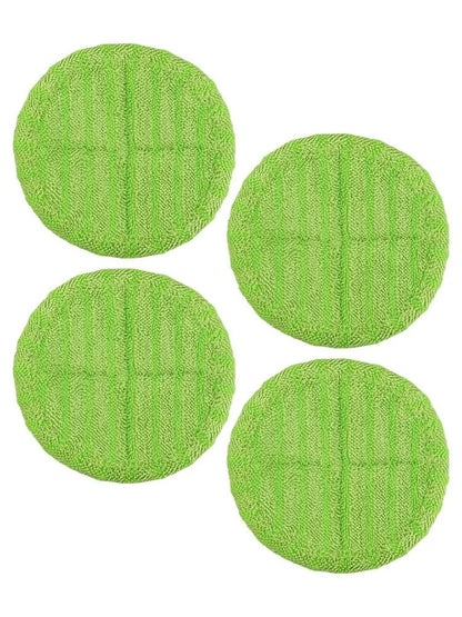 Electric Mop Pads Set of 4 with Absorbent Microfibre