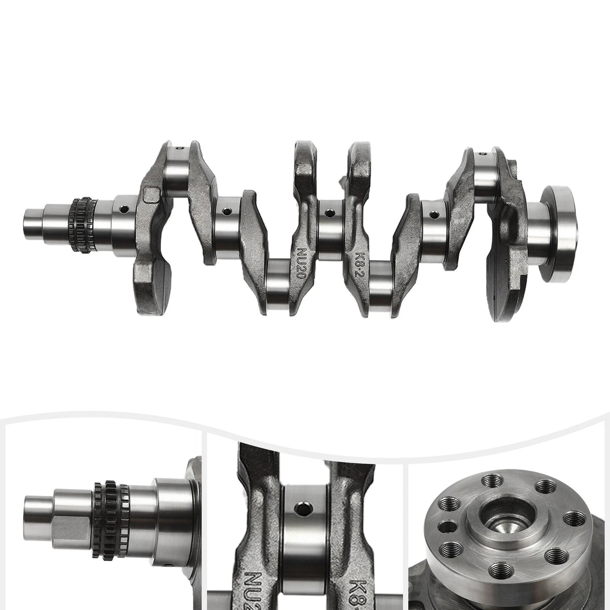 2X Crankshaft for Hyundai Kia Optima (G4NA G4NC) (23110-2E501)
