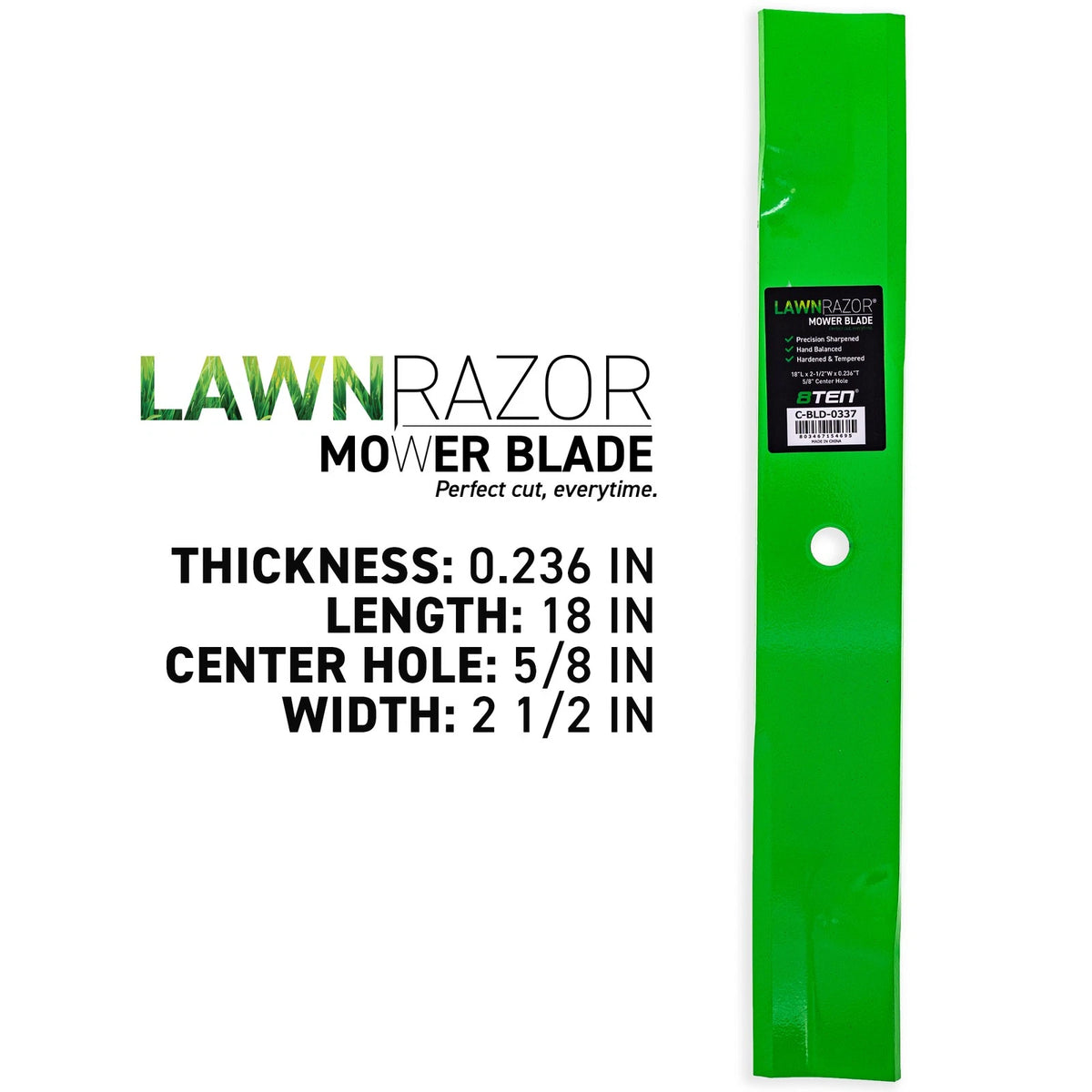 8TEN Blade Spindle Belt Kit for Exmark Turf Tracer (FMD524, 103-6580-S, 103-2508)