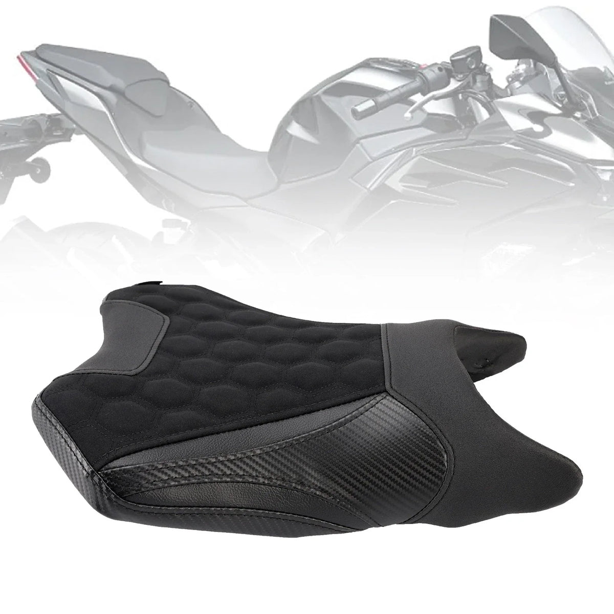 Front Driver Seat Pillion Saddle for Kawasaki Ninja Z500 (2024–2025)