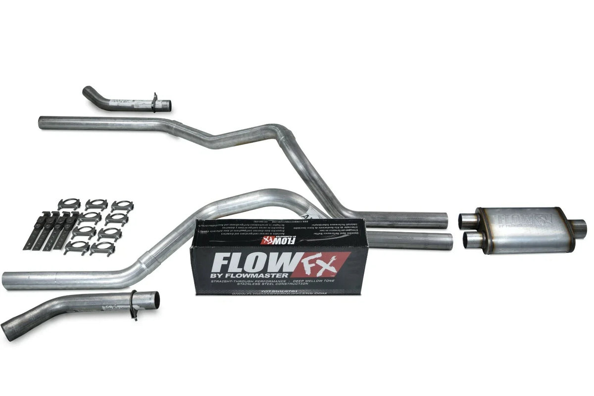 Dual Exhaust Kit for Chevy GMC 1500 Truck (1988–1995) Flowmaster Flow FX