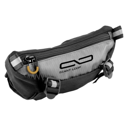 Zig Zag Handlebar Bag for Dual Sport Adventure Motorcycle (ZHB25-G)