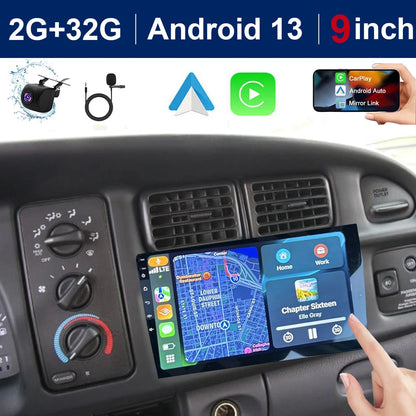 CarPlay Stereo Radio GPS for Dodge Ram 1500 2500 3500 (1994–2002)
