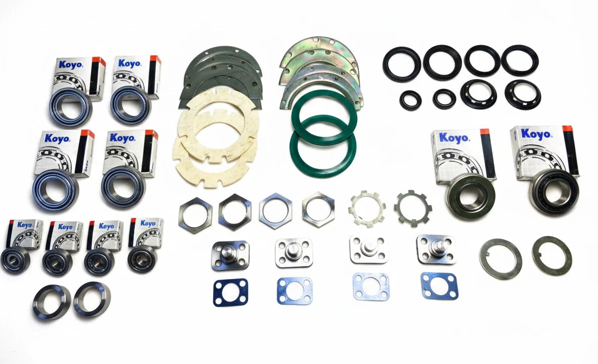 Front & Rear Axle Wheel Bearing Rebuild Kit for Suzuki Samurai (1985–1995)