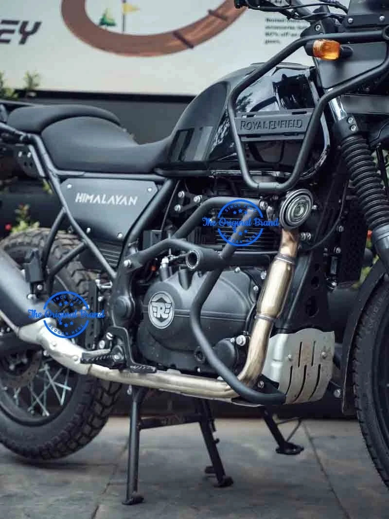 Crash Guard & Saddle Stay Combo for Royal Enfield Himalayan (BS6) - CRA3678, SAD2541