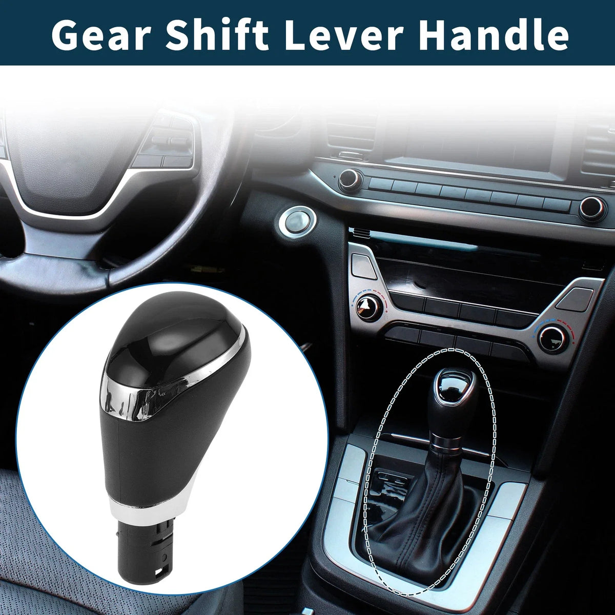 Automatic Gear Shift Knob Handle for Chevrolet Cruze (2015–2017)