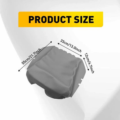 Gray Leather Console Lid Cover for Toyota Tundra (2007–2013) & Sequoia (2008–2022)