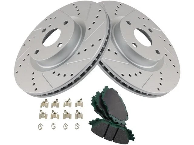Brake Pad and Rotor Kit for Fiat 124 Spider (2017–2020) 63288ZCSW