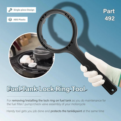 Fuel Pump Gas Tank Retainer Lock Ring Wrench for Harley-Davidson FL Series (For01006)