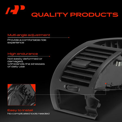 A-Premium Air Vent Grille Assembly Front LH for BMW Z4 (2003–2008) 6917905, 7025631