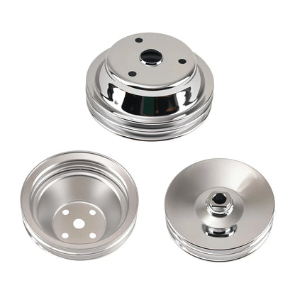 Water Pump Pulley Kit for Chevrolet Small Block (283–350, 305–350)