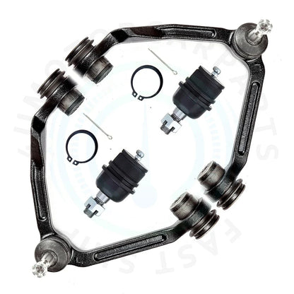 Set of 4 Front Upper Control Arms & Ball Joints for Ford F-150 (1997–2003)