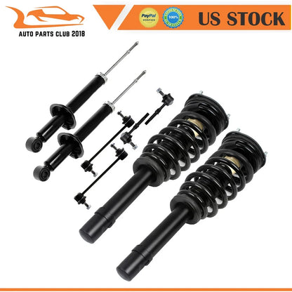 Strut Assemblies and Sway Bar Links Kit for Kia Optima Hyundai Sonata (2001–2005)
