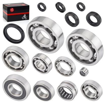 Crankshaft Transmission Bearings with Seals Kit for Yamaha WR400F (1998–2000)