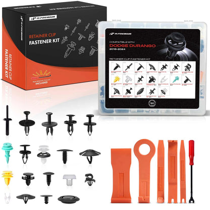 Fender and Bumper Shield Retainers Clips Kit for Dodge Durango