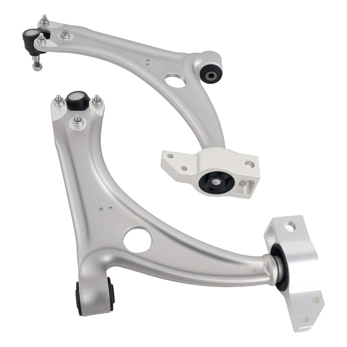 2X Front Lower Control Arm Kit with Ball Joint for Volkswagen Passat (2006–2010)
