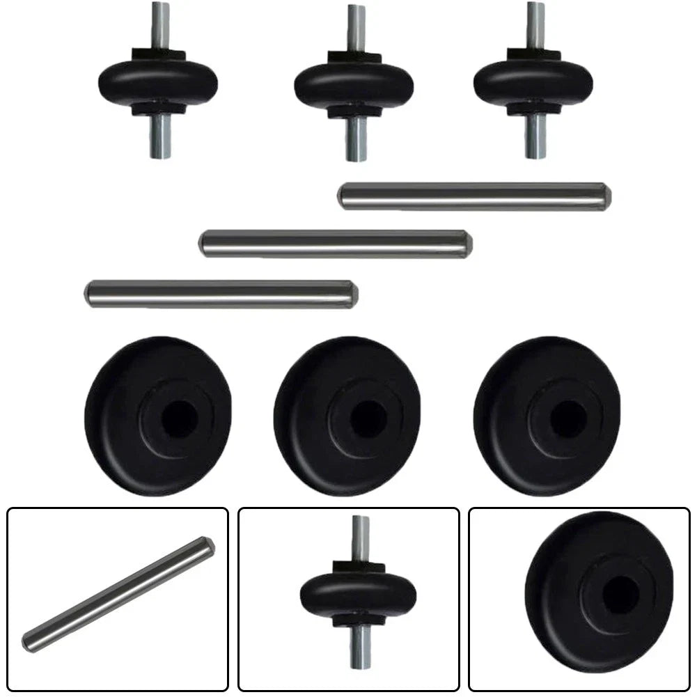 Set of 4 Roller Wheels with Axle for 967435-01