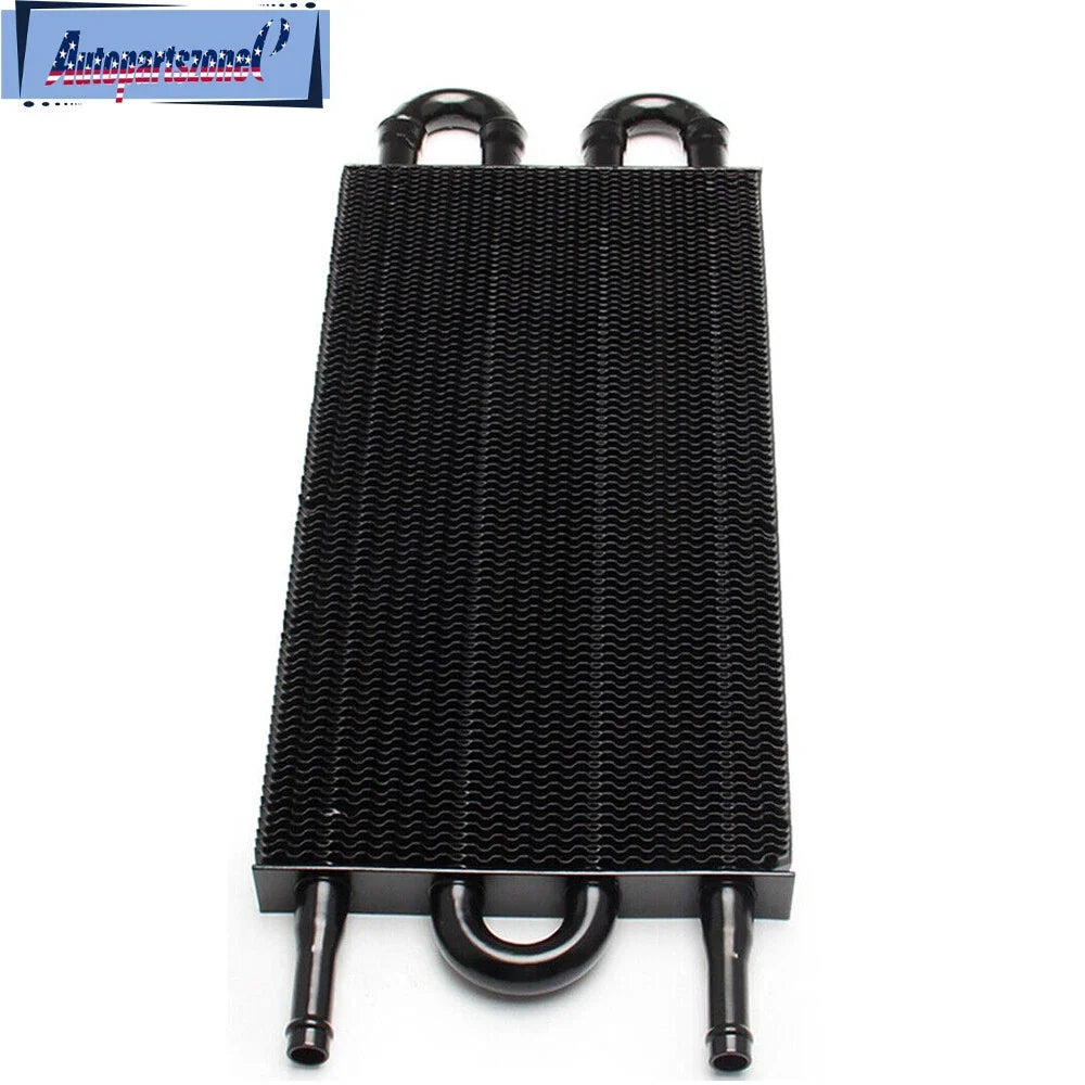 4 Row Universal Aluminum Remote Transmission Oil Cooler Radiator