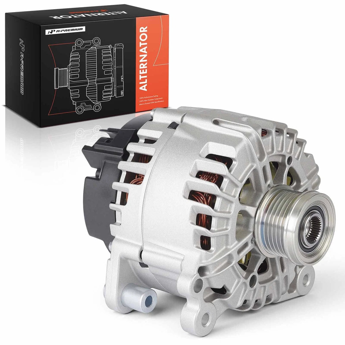 Alternator for Volkswagen Jetta Passat Golf (2006–2017) TG14C012 TG14C027 0124525038 23914N