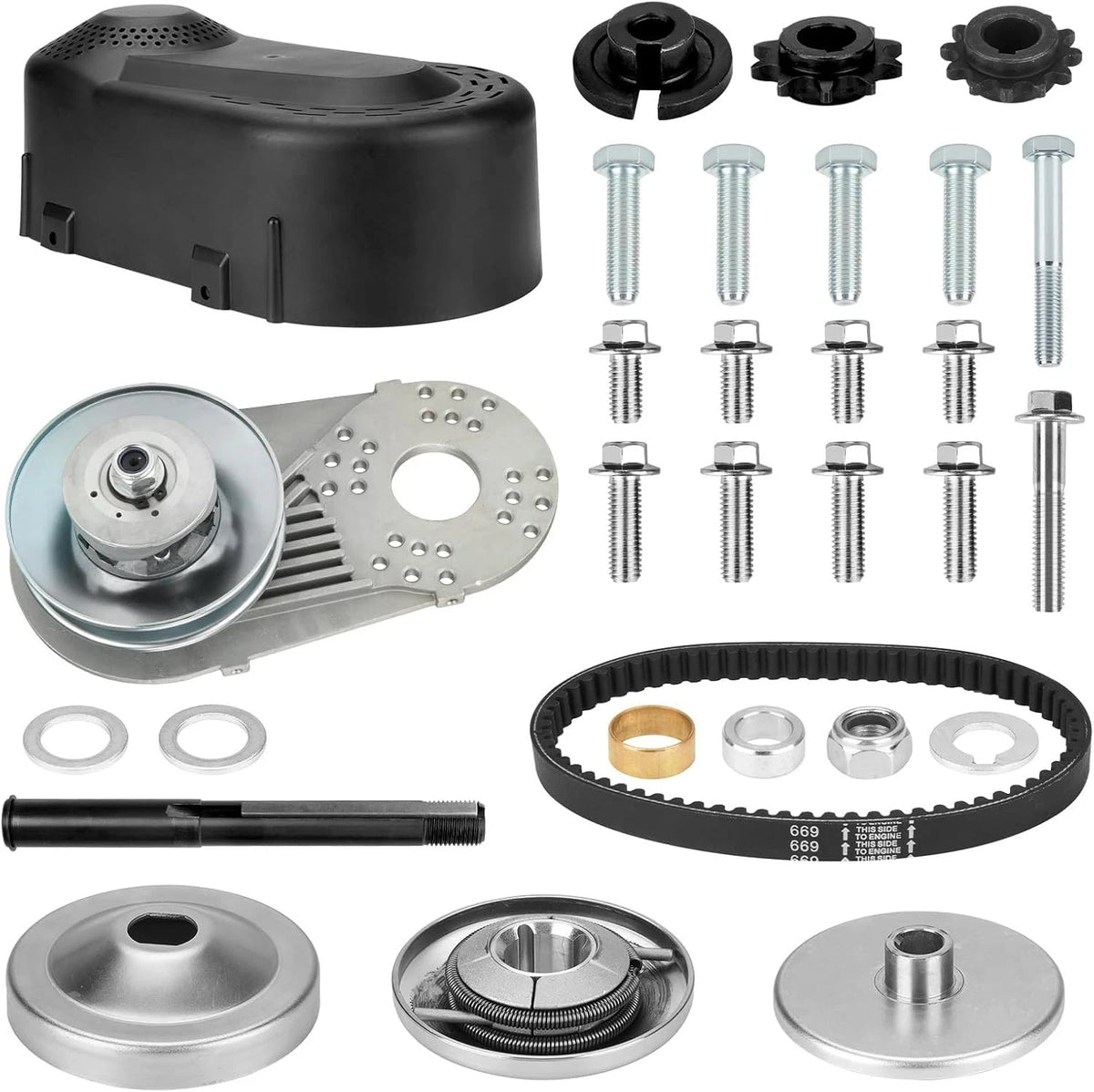 Torque Converter for Mini Bike 2-7Hp Go Kart CVT Clutch 30 Series