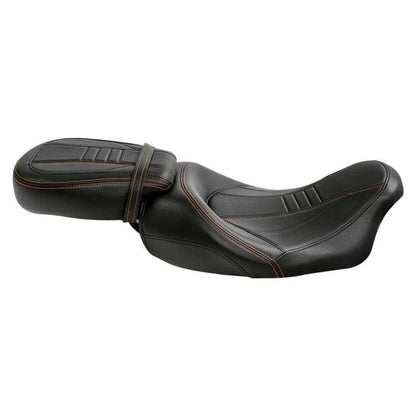 Black Driver Passenger Seat for Harley CVO Street Glide FLHXSE (2009–2023)