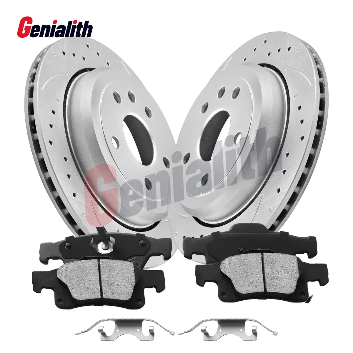 330mm Rear Brake Rotor Ceramic Pad for Jeep Grand Cherokee Dodge Durango (–2023)