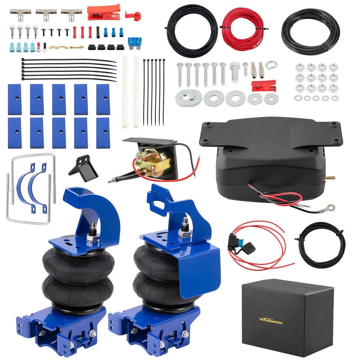 Air Suspension Springs + Compressor Kit for Ford F-250 Super Duty (2011–2016)