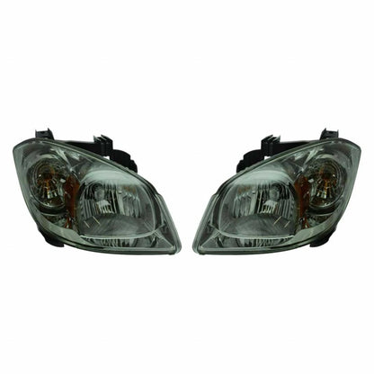Headlight Assembly Pair for Chevy Cobalt (2005–2010) MLX-PAIR-SHE754A-150L-CL360A50, GM2502282