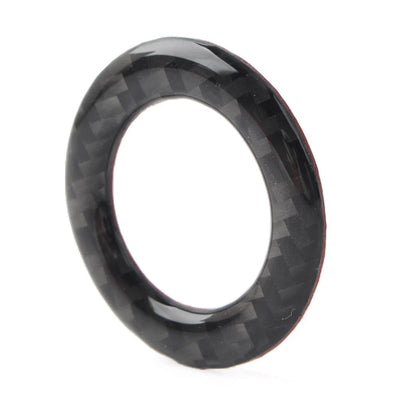 1 Pcs Black Engine Start Stop Button Ring Trim for Jeep Grand Cherokee (2011–2021)