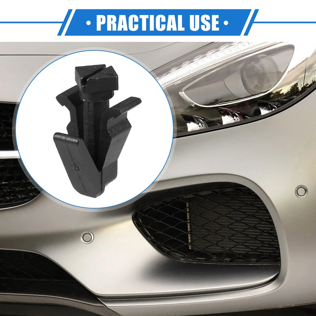 50 Pcs Front Grille Bumper Cover Clip for Nissan Altima (2002–2004)