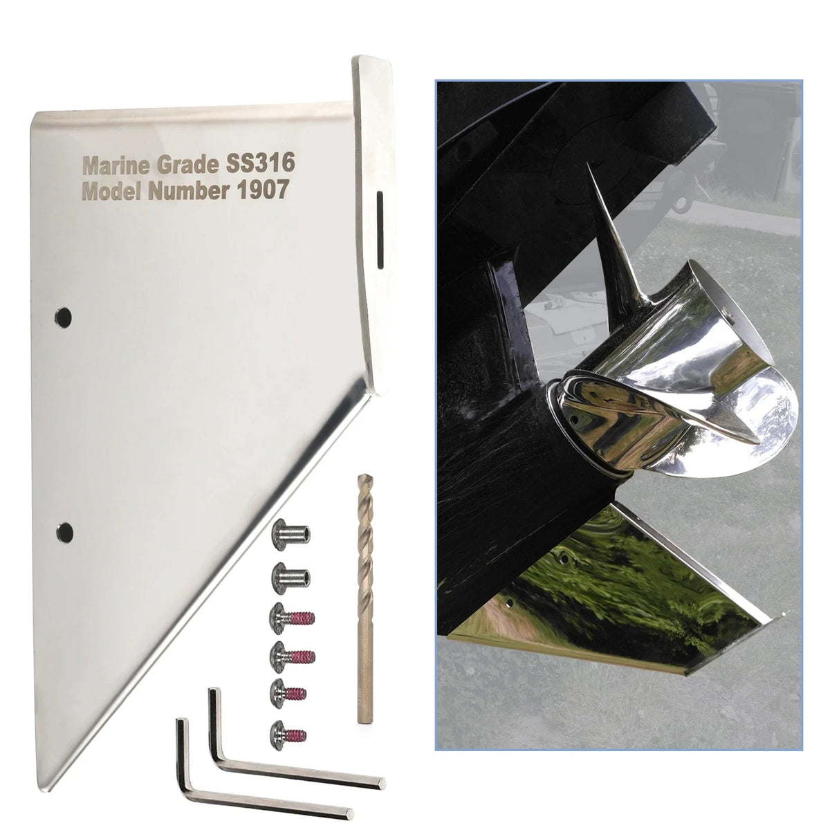 Skeg Guard Protector for Mercury MerCruiser Alpha 1 (1985–1990) 27021