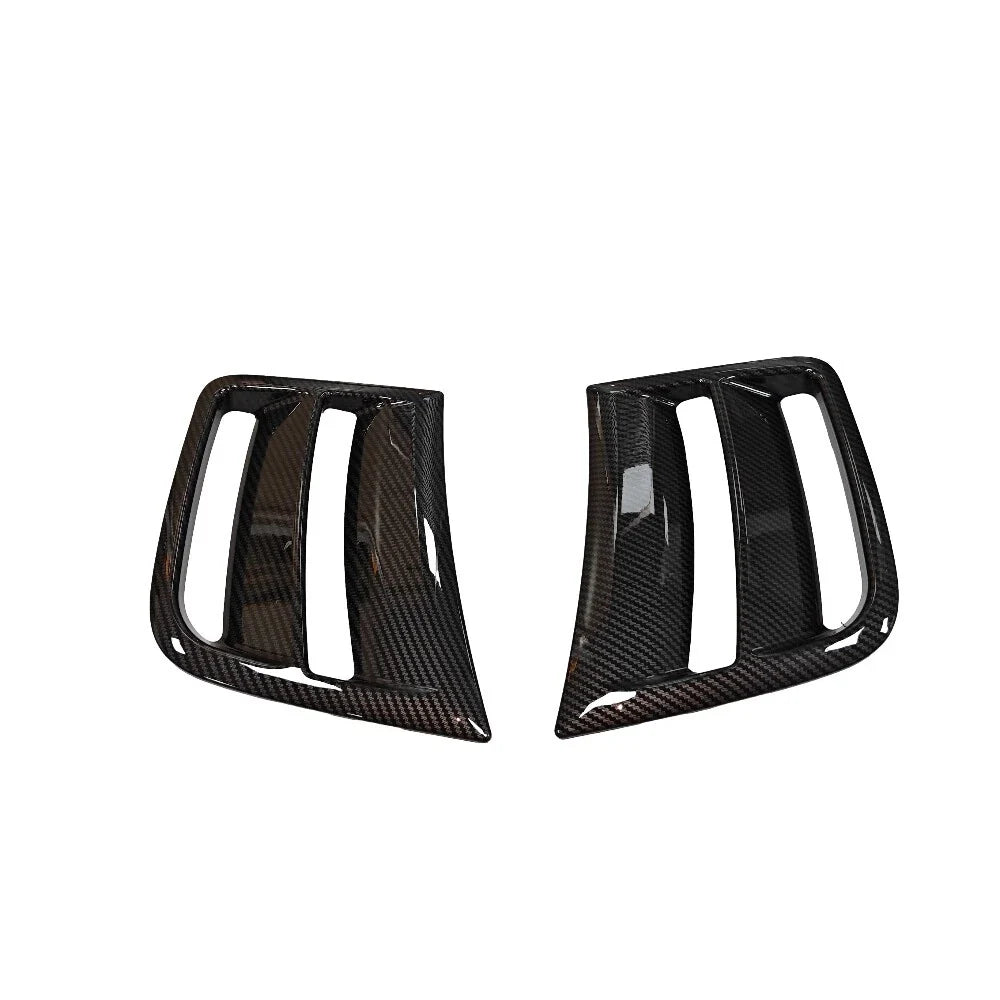 Carbon Look Front Bumper Side Air Vent Cover for Subaru STI WRX (2008–2014)