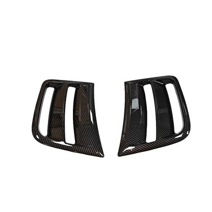 Carbon Look Front Bumper Side Air Vent Cover for Subaru STI WRX (2008–2014)