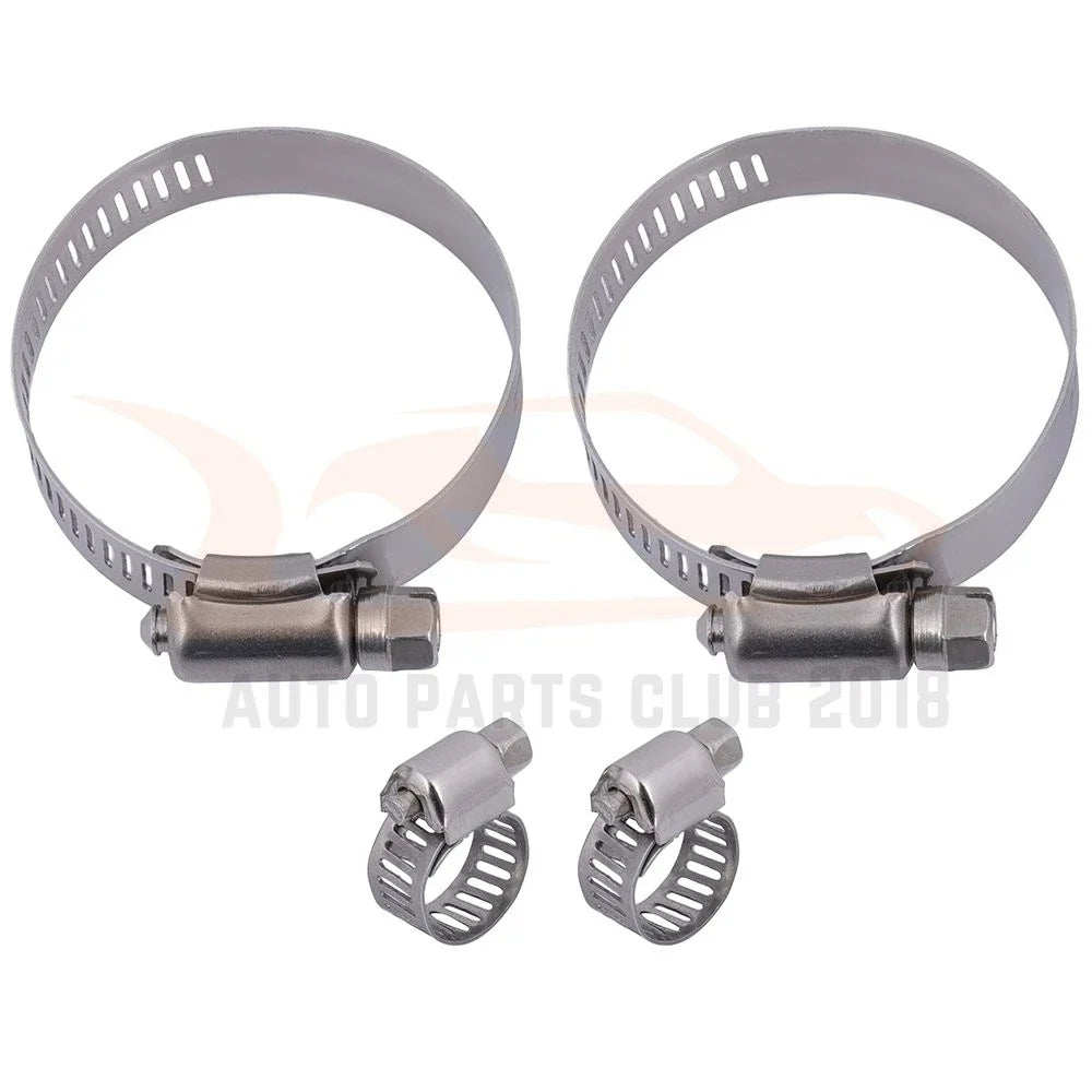 2448 Radiator for Mitsubishi Lancer (2002–2007) w/ Universal Hose Clamps
