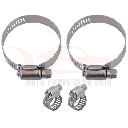 2448 Radiator for Mitsubishi Lancer (2002–2007) w/ Universal Hose Clamps